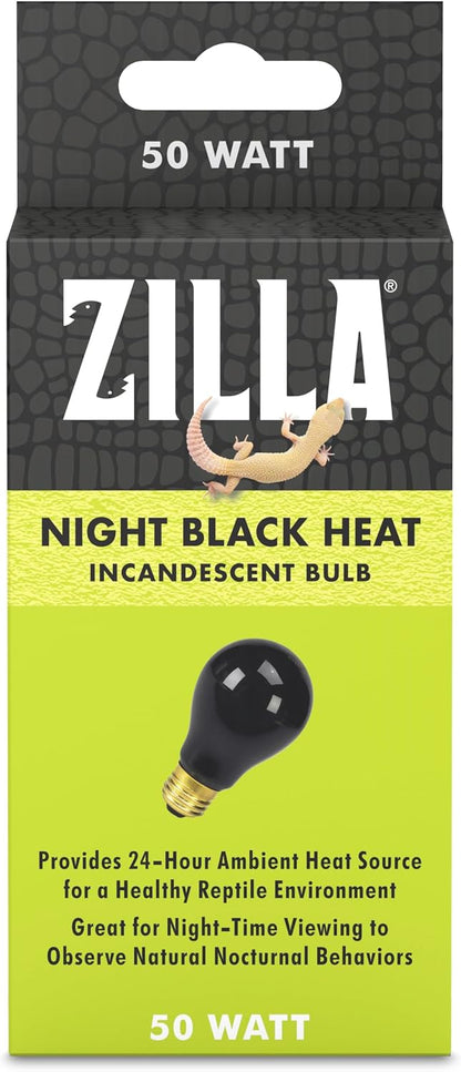 Zilla Incandescent Bulb, Night Black, Ideal for Nocturnal Reptile Species - Image 15