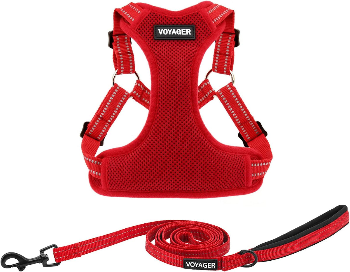 Best Pet Supplies Voyager Adjustable Step-in Flex Breathable Mesh Dog Harness for Small Medium Large Dogs Moss Green, S - Image 11