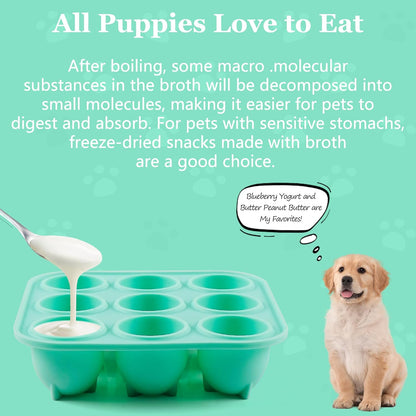 BPA-free food grade silicone mold for homemade pet treats