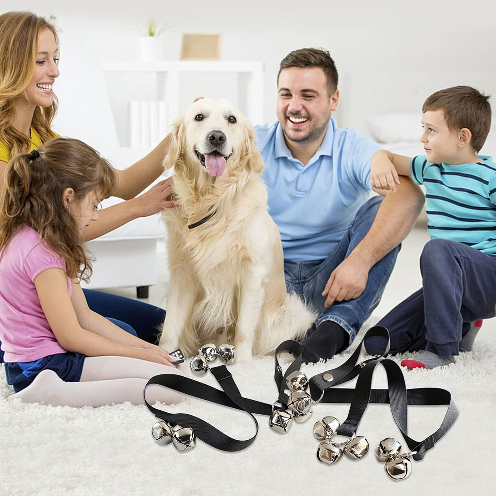 Adjustable strap detail for dog doorbells