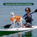 Kuoser pet flotation clothing underbelly magic sticker fastening system