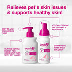 Close up of Douxo S3 Calm shampoo texture