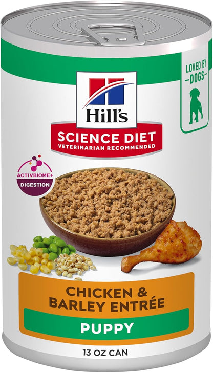 Hill's Science Diet Puppy Wet Dog Food, Chicken & Vegetables, 12.8 oz. Cans, 12-Pack - Image 13