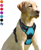 BARKBAY No Pull Dog Harness Front Clip Heavy Duty Reflective Easy Control Handle for Large Dog Walking(Black,L) - Image 12