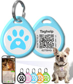 Smart QR Code Cat ID Tag - Free Forever Online Profile, No Subscription Pet Safety Tag, Instant Owner Alert on Scan, No App Required, Anti-Lost Cat ID Tag QR CodePink 1 Inch - Image 12