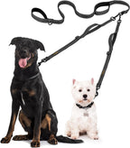 Double Dog Leash - Adjustable Length Long Leash for Dog Training - Dual Reflective Dog Leash with Non-Tangle Design - Heavy Duty Nylon and Metal Buckles - Ideal - Image 12