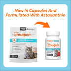 Nutramax Imuquin thirty sprinkle capsules bottle for cat immune system health