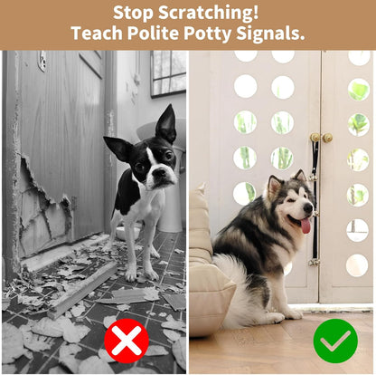 Durable nylon material texture of puppy training bells