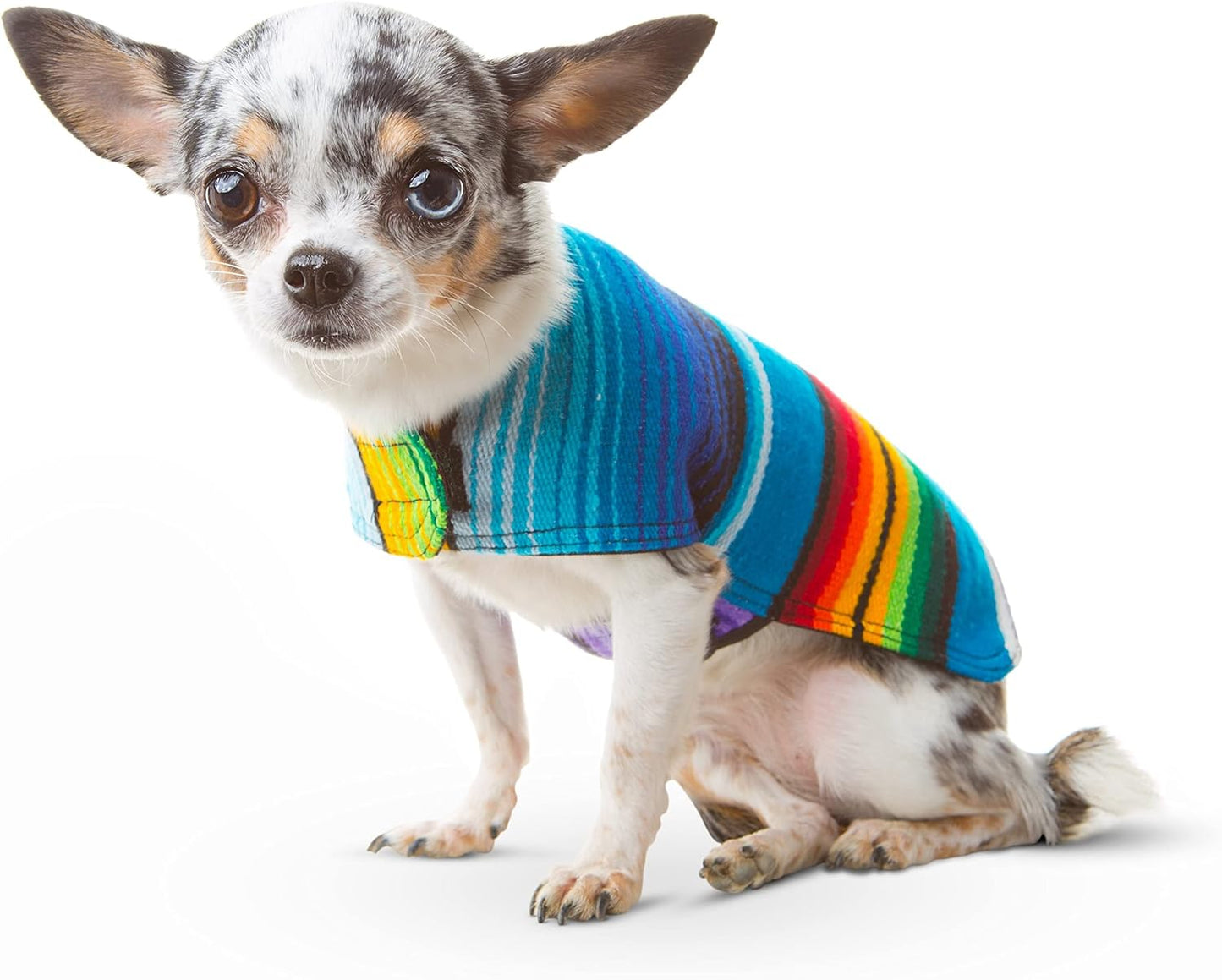 Adjustable Velcro straps on Baja Ponchos dog apparel