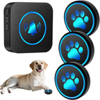Dog Door Bell for Potty Training, Smart Wireless Doggie Doorbell to Go Outside, 1000 Feet Long Range with IP65 Waterproof Super-Light Touch Button, 60 Melodies & Adjustable Volume (2 Button) - Image 11
