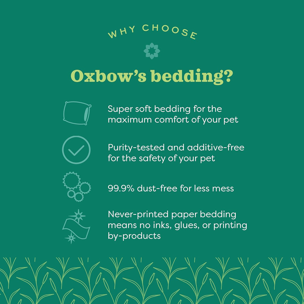 Dust free paper bedding poured out to show soft texture