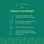 Dust free paper bedding poured out to show soft texture