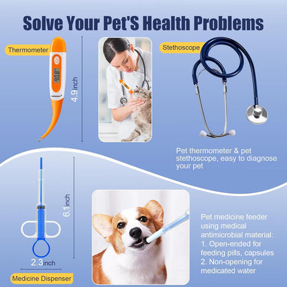 Hygienic disposable whelping liners and compact towels included in the REDDOUDOU pet bundle.