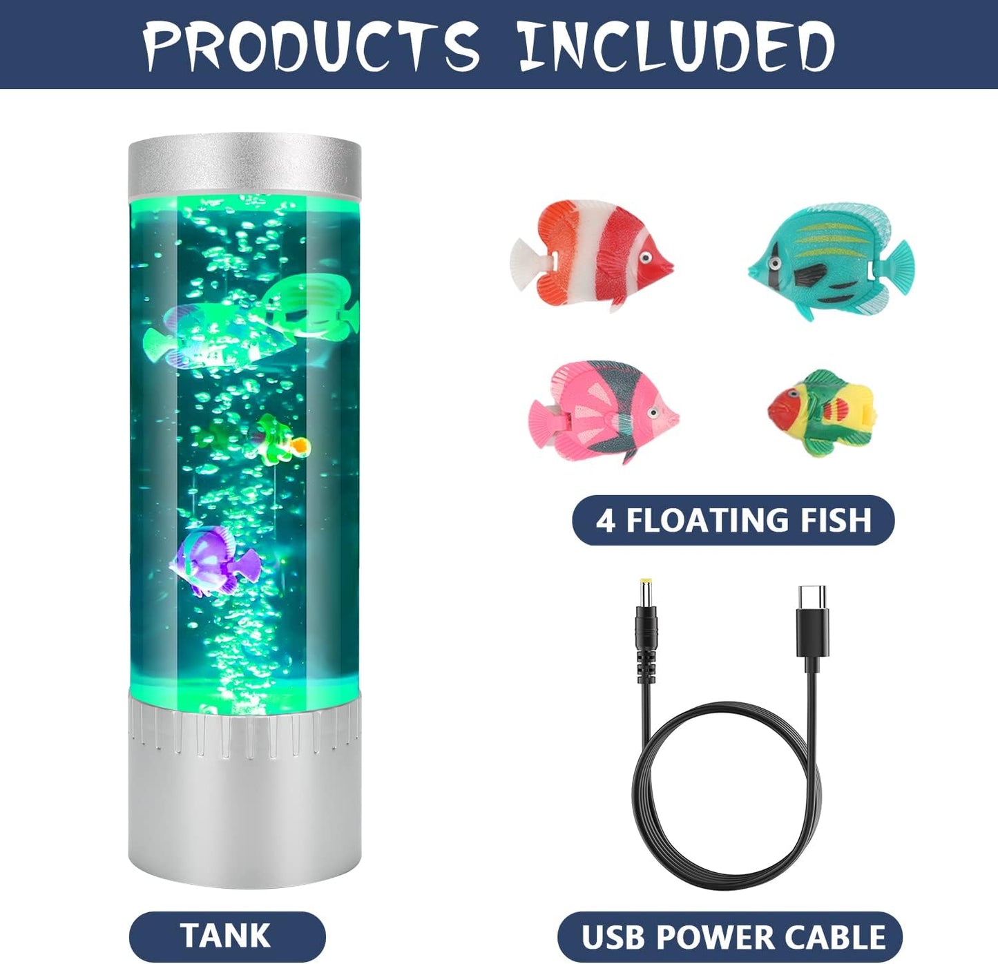 Shtalhst LED sensory bubble lamp on office desk