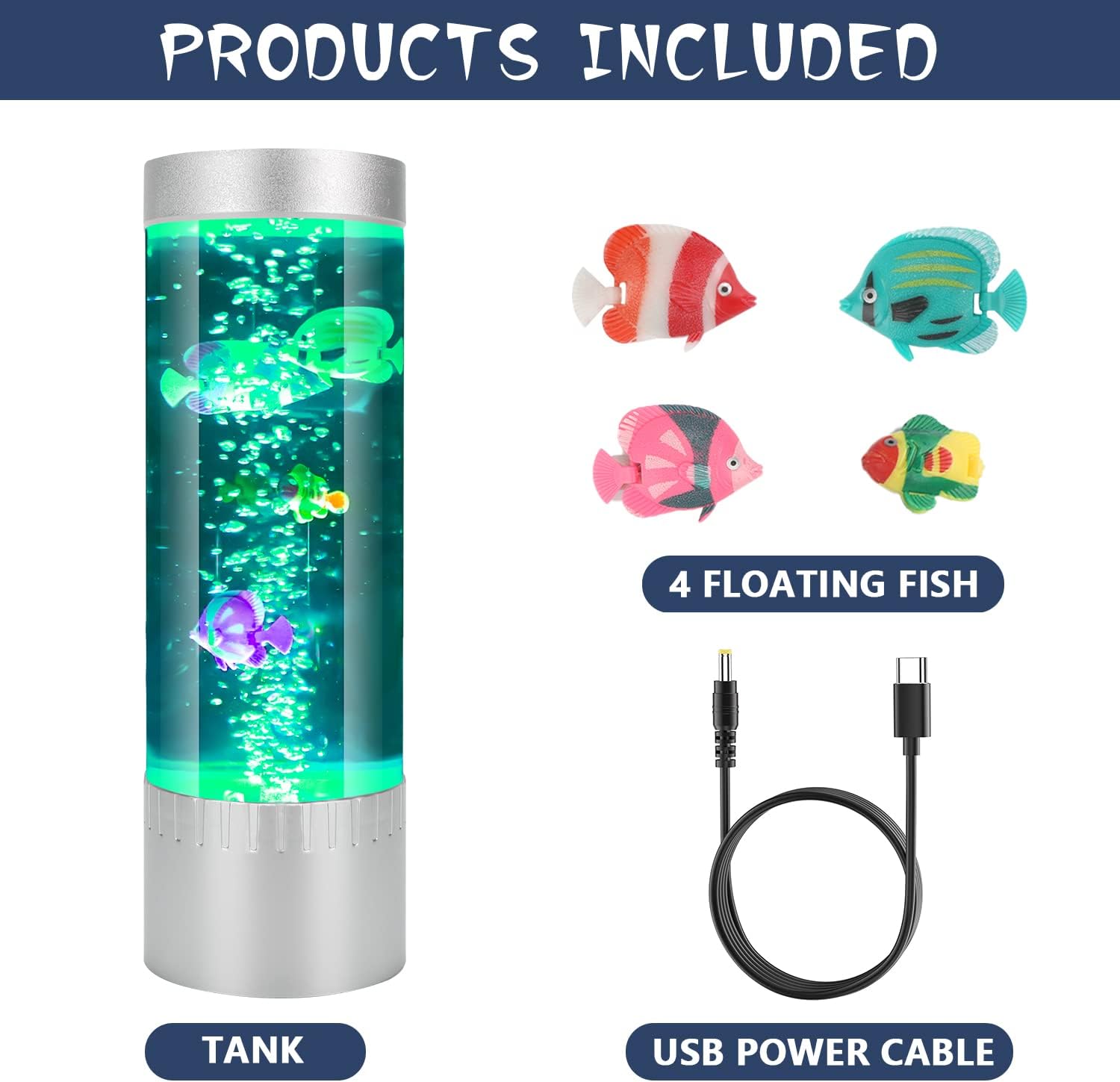 Shtalhst LED sensory bubble lamp on office desk
