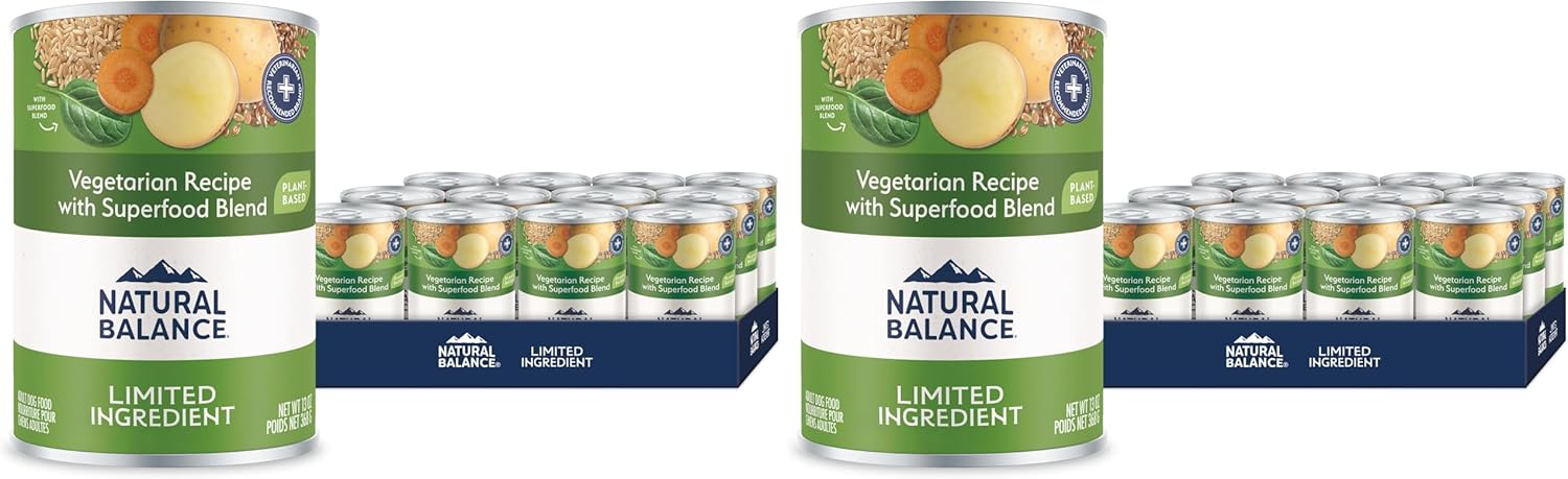 Natural Balance Limited Ingredient Grain-Free Wet Canned Dog Food - Rich Animal Protein Source - Balanced Nutrition - Soy-Free, Gluten-Free - 13 oz - Salmon & Sweet Potato Recipe - 6 Pack - Image 9