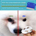 Stainless steel teeth detail on Weback pet grooming combs