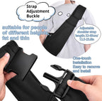 Reversible pouch design of Cuby pet carrier in black