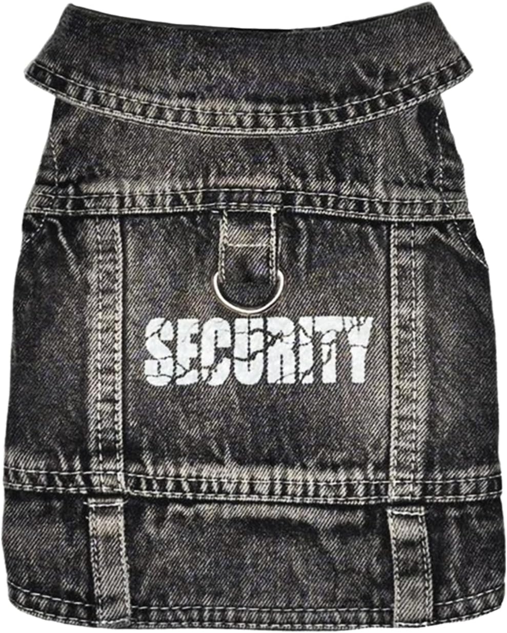 Dog Jeans Jacket Mommy's Boy Denim Pet Coat for Puppy Small Dogs Classic Overalls Male Cat Costumes Washed Vest Clothes Outfit T-Shirts Chihuahua,Yorkie,TeacupX-Small - Image 11