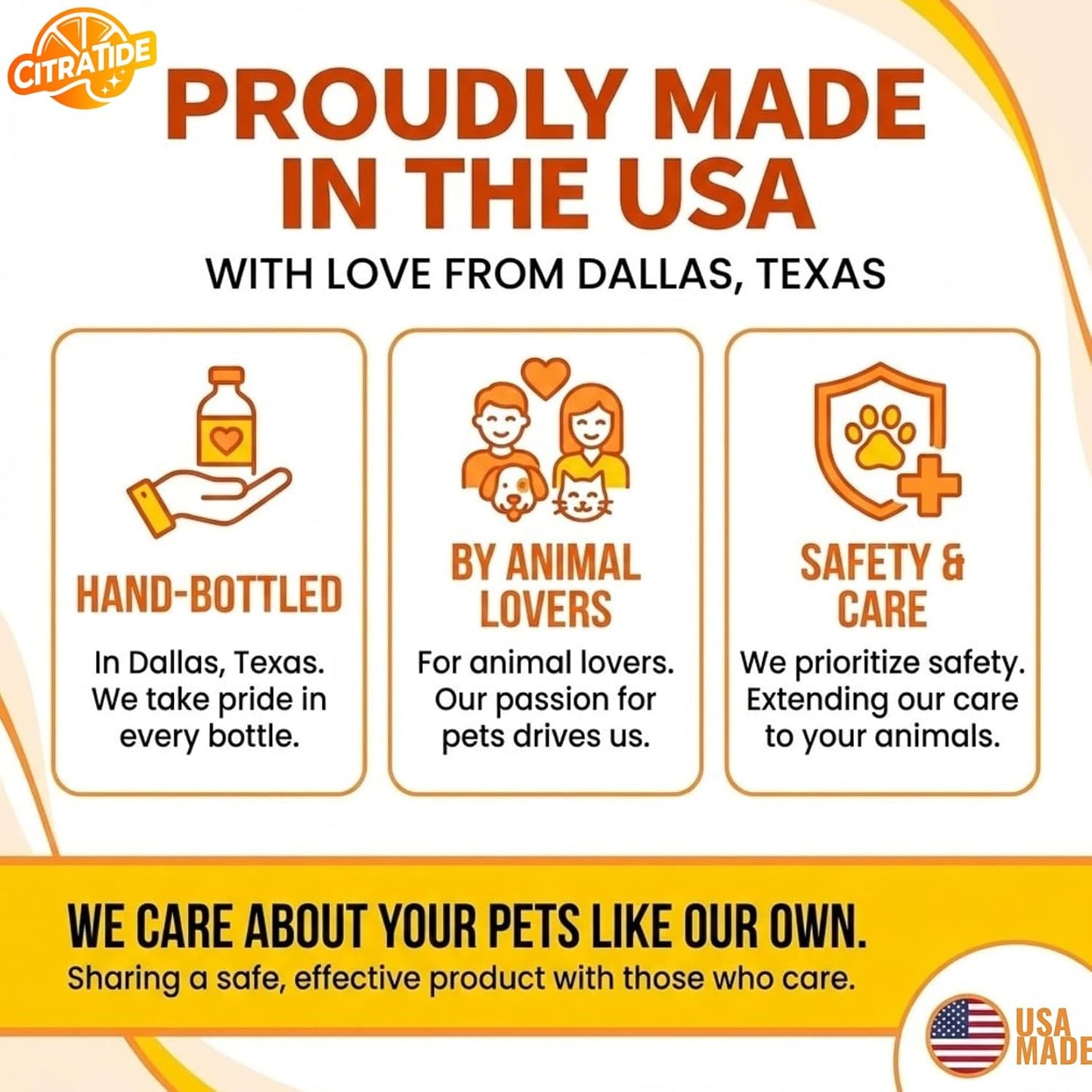 Product packaging showing non-toxic symbols for pet safety