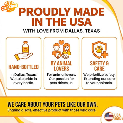 Product packaging showing non-toxic symbols for pet safety