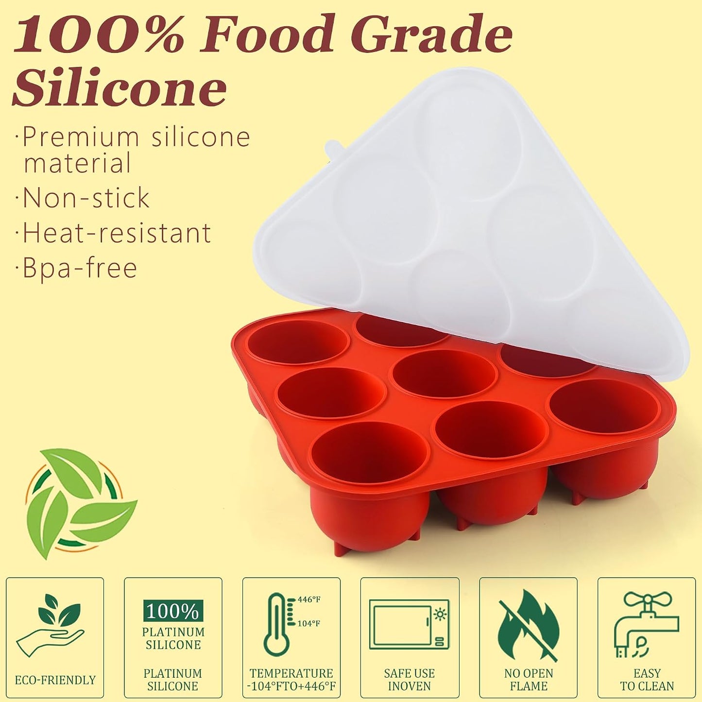 Wilewir mold demonstrating non-stick flexibility