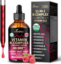 VivoNu Vitamin B Complex Liquid Drops front bottle view for energy support