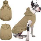 IECOii XL Dog Sweater & Pullover Hoodie for Large Dogs, Warm Fleece Layer with Hood for Cold Weather, Boys & Girls, Blue, Size XL - Image 14