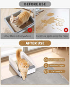 Demonstrating recycling of trapped litter from Fostanfly mat back to box