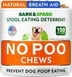 No Poo Chews for Dogs - Coprophagia & Stool Eating Deterrent with Probiotics, Digestive Enzymes & Breath Aid Support - Stop Dog Poop Eating - Made in USA - 120Ct - Image 12