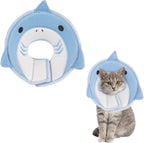 FRIUSATE authentic imported cat recovery collar packaging view with clear size dimensions.