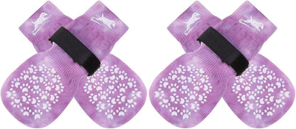 EXPAWLORER Anti Slip Dog Socks to Prevent Licking Paws, Dog Shoes for Hot Pavement, Dog Booties for Small Medium Large Senior Dogs, Traction Control Boots & Paw Protectors for Hardwood Floors - Image 12