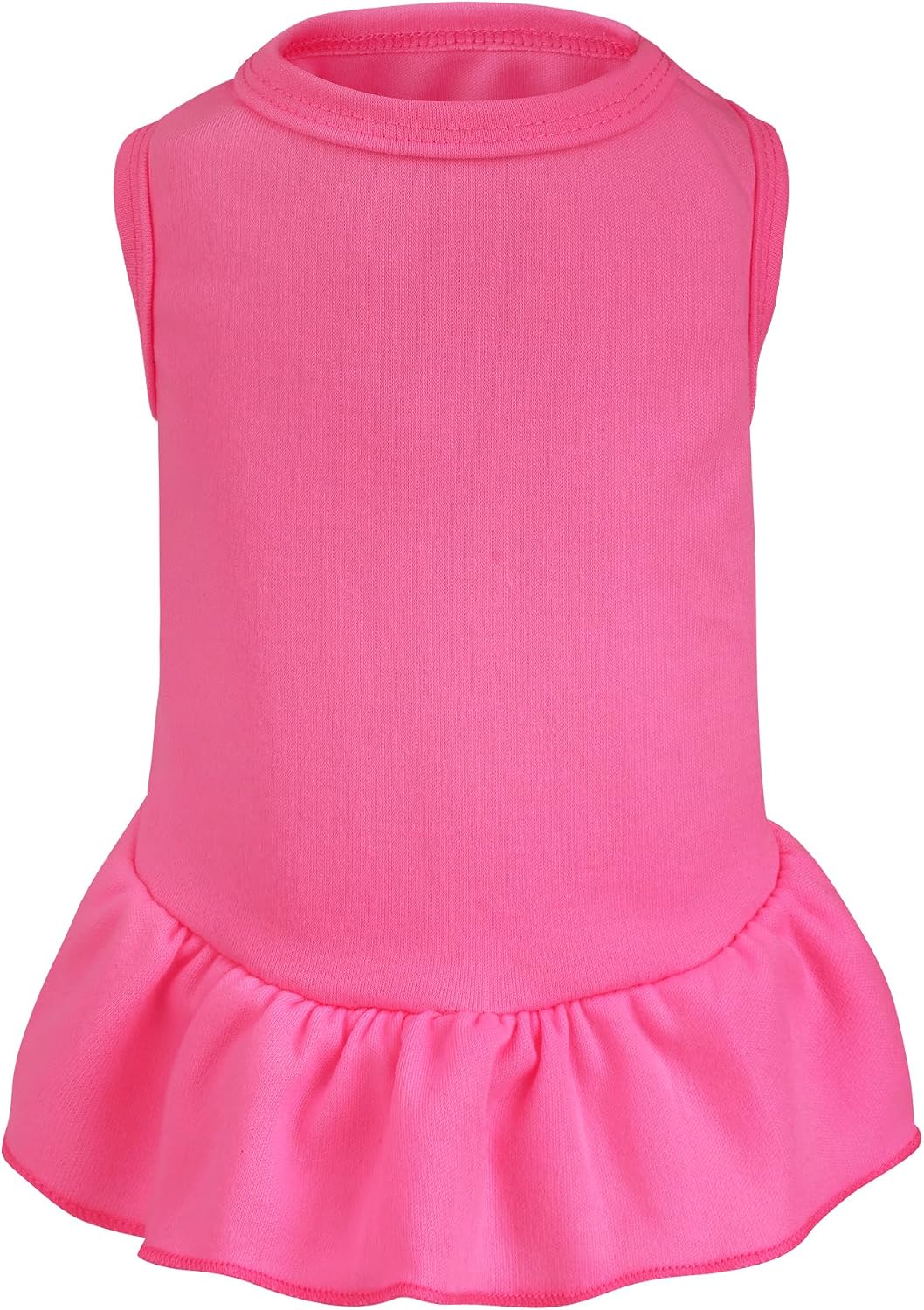 Dog Dresses Cat Skirt Solid Color Dog Clothes Summer Sleeveless Puppy Girl Clothes for Small Pet Dogs Cats (Dark Green, Small) - Image 10
