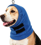 Dog Ear Muffs Noise Protection, No Shake Ear Wraps for Dogs | Dog Calming Hoodie for Anxiety Relief, Thickened Quiet Noise Cancelling Ears Cover for Fireworks Storms Grooming Drying - Image 9