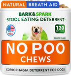 No Poo Chews for Dogs - Coprophagia & Stool Eating Deterrent with Probiotics, Digestive Enzymes & Breath Aid Support - Stop Dog Poop Eating - Made in USA - 120Ct - Image 10