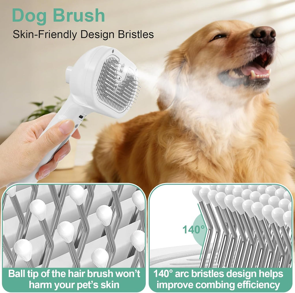 Viphope anti-static pet brush for long and short hair