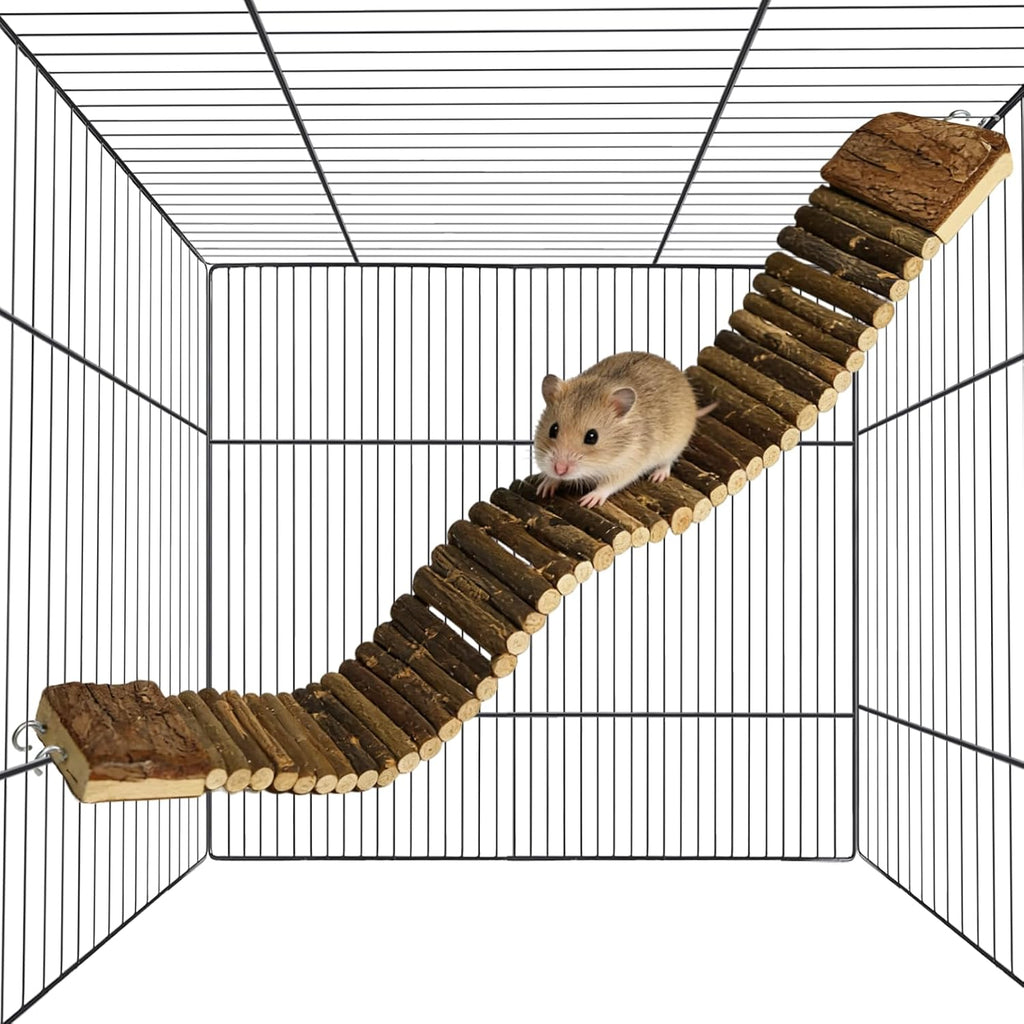 Hamiledyi hamster suspension bridge front view