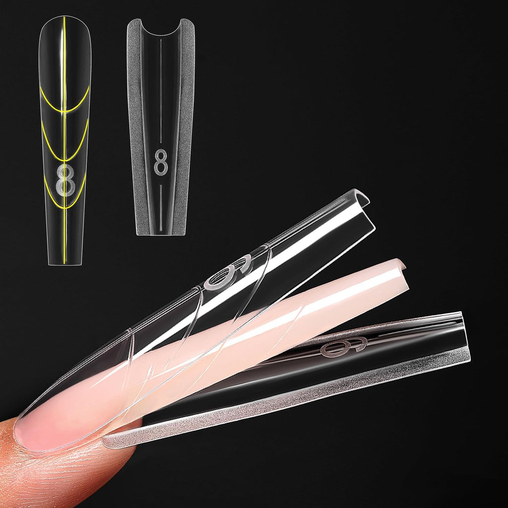 My Colors sandwich nail dual forms front view kit display
