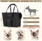 SlowTon pet tote side profile with mesh ventilation