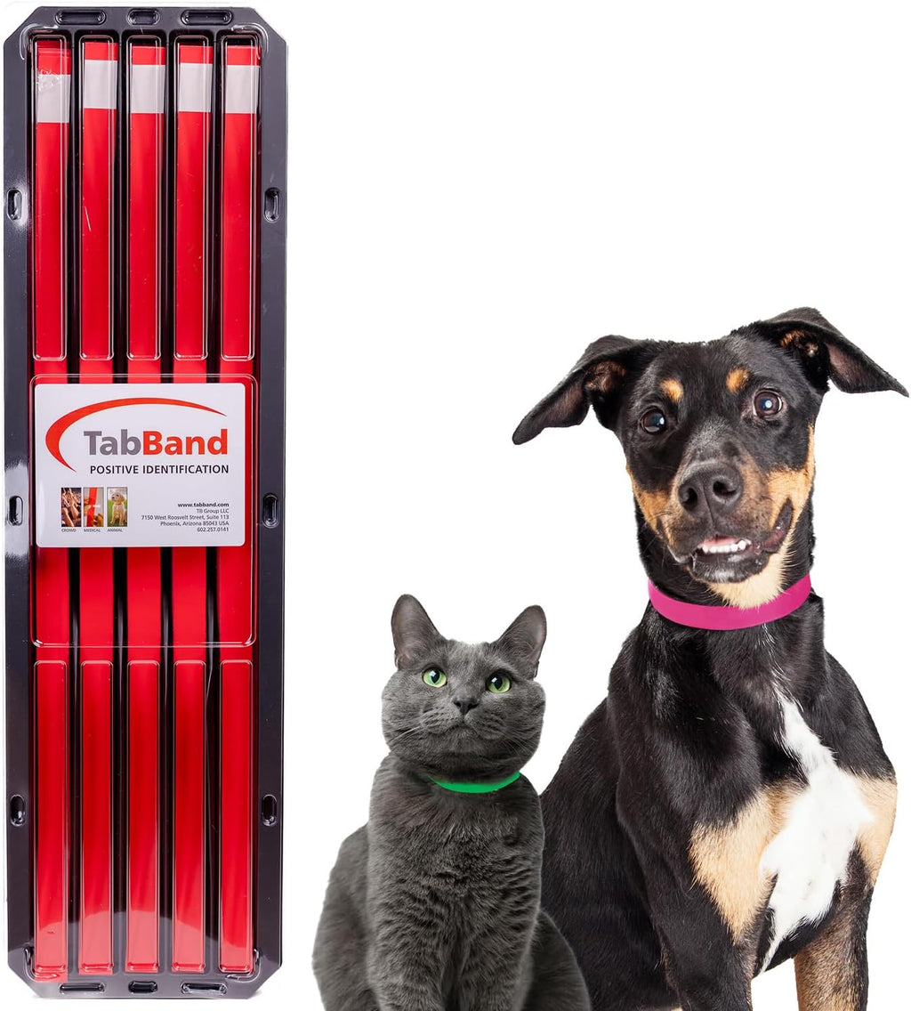 Max Premium Pet ID Collars - 20 Inch - 500 Count - Orange - Waterproof, Writable, Tear-Resistant Identification Bands with Easy Release for Vets, Shelters, and Boarding Facilities. - Image 9