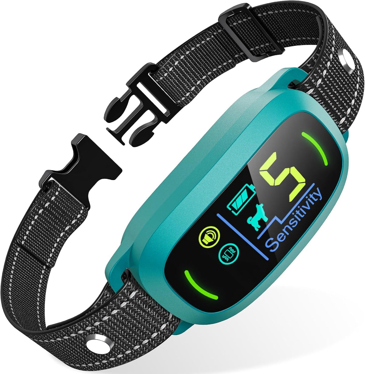 FAFAFROG Dog Bark Collar, Rechargeable Smart Collar, Anti Barking Training Collar with 5 Adjustable Sensitivity Beep Vibration, Bark Collar for Large Medium Small Dogs (Black) - Image 15