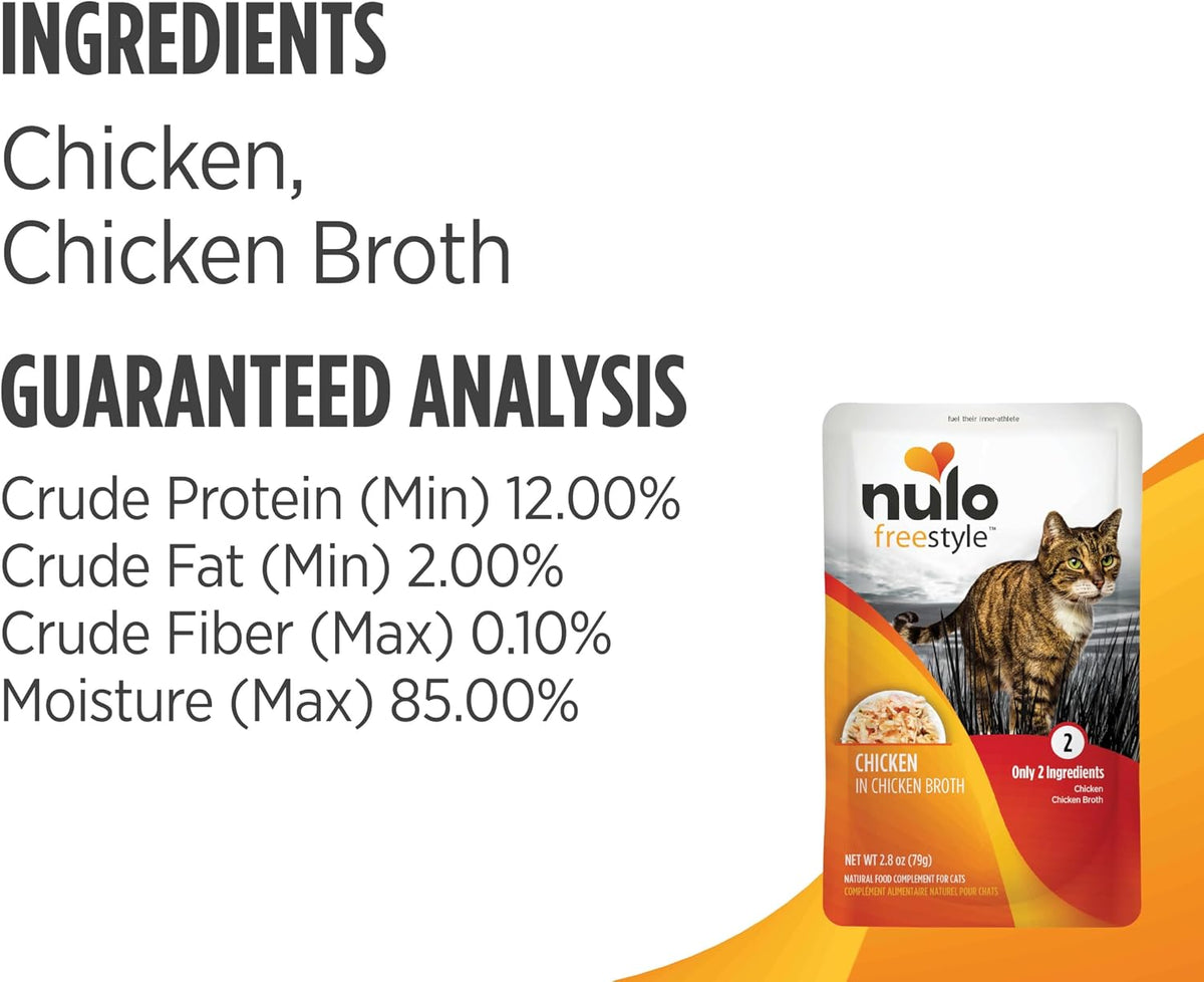 Nulo Freestyle cat food pack of six boxes and pouches