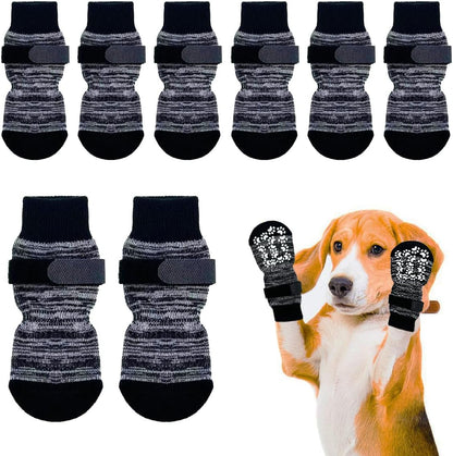 Kupao dog socks packaging and size chart