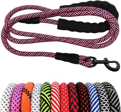 MayPaw comfortable grip weather resistant nylon leash for training