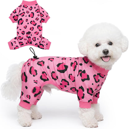 XPUDAC 4th of July Dog Pajamas, Cute Patriotic Dog Clothes with Adjustable Drawstring, Funny Pet Pjs American Flag Pet Outfit for Small Medium Dogs Independence Day, S - Image 13