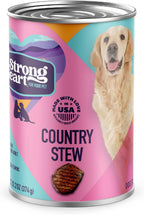 Strongheart cuts in gravy wet dog food twelve pack packaging