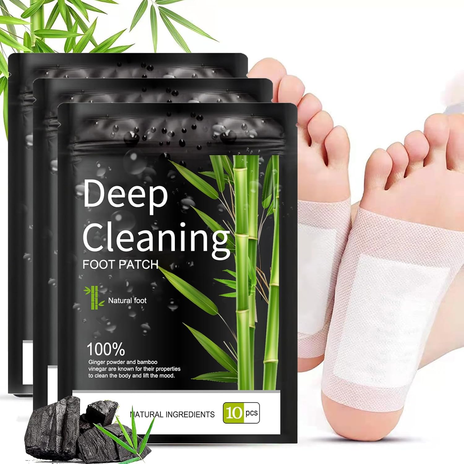 Sea-Maid Deep Cleansing Foot Pads front view featuring 30 count packaging