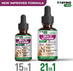 Beloved Pets Tobydic pet supplement liquid dropper close up for precise dosing