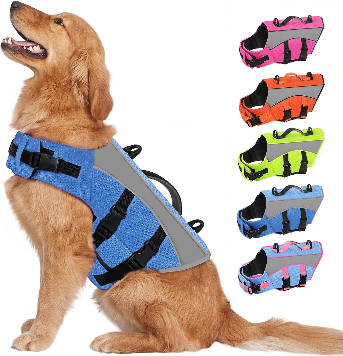 Queenmore authentic imported dog life preserver size small premium packaging view