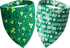 Soft fabric texture of imported Dimidium dog scarf.